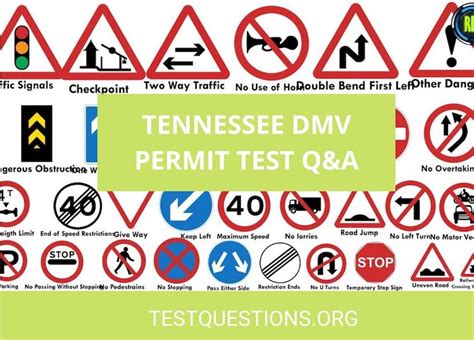 drivers test tn hard|tennessee driving test questions.